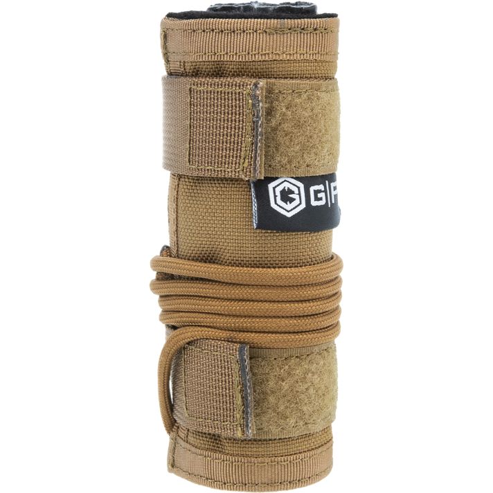 GPS Bags GPST80022LR5T Tactical Suppressor Cover22 LR 1000D Nylon Tan