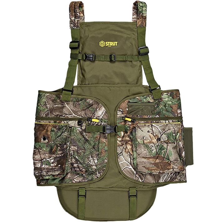 Hunters Specialties HSSTR1001721 Turkey Vest Edge Large/X Large Mossy Oak Obsession Cotton/Mesh
