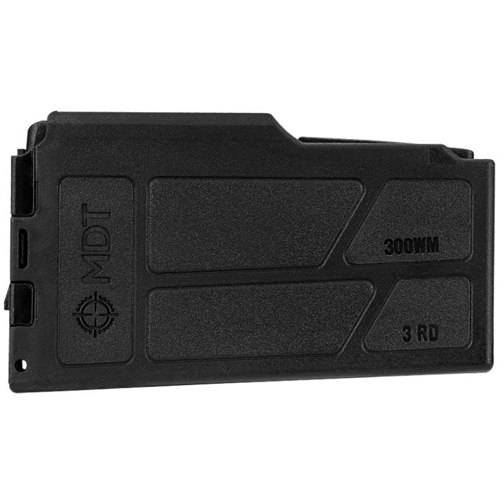 Mdt Sporting Goods Inc 106256-BLK AICS Magazine3rd 300 WM Black Polymer