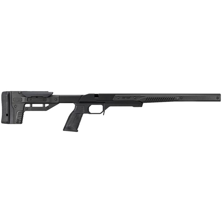 Mdt Sporting Goods Inc 106018-BLK Oryx Sportsman Black Aluminum Remington 700/ Short Action 32.25"