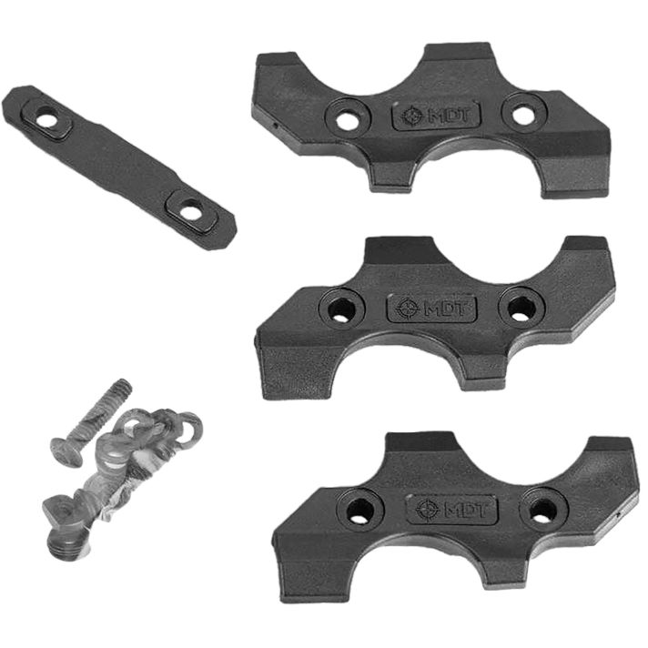 Mdt Sporting Goods Inc 105248-BLK M-LOK Spare Round Holder Black Polymer