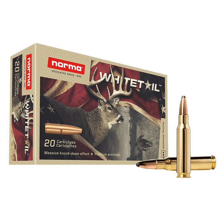 Norma Ammunition 20177672Whitetail 30-30Win 150gr Soft Point 20 Per Box/10 Case