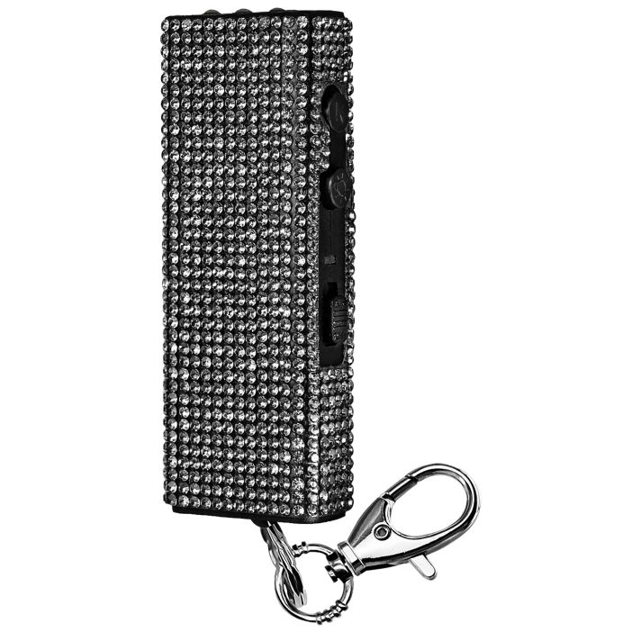 SKYLINE USA INC SGGDBOBK Stun Gun Bring-It-On Black Features LED Light Includes Keychain