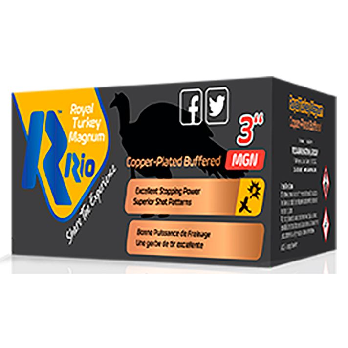 Rio Ammunition RTBCM506 Royal Turkey12Gauge 1 3/4oz 6Shot 10 Per Box/25 Case