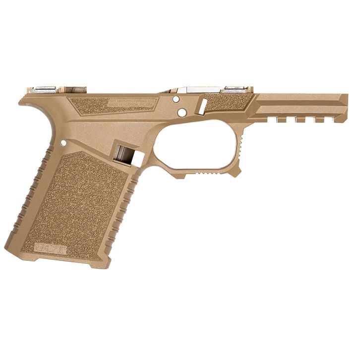 Sct Manufacturing 0225000100IA CompactCompatible w/ Gen3 19/23/32 Flat Dark Earth Polymer Frame Aggressive Texture Grip Includes Locking Block