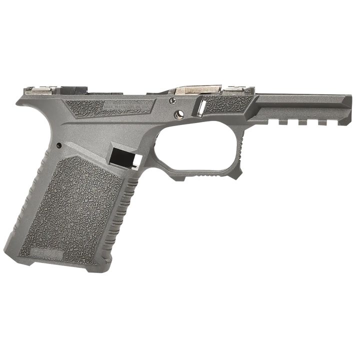 Sct Manufacturing 0225000100IC CompactCompatible w/ Gen3 19/23/32 Gray Polymer Frame Aggressive Texture Grip Includes Locking Block