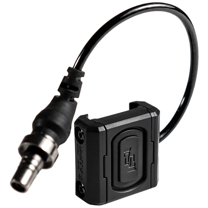 Unity Tactical LLC MBLBLKSF7 ModbuttonLiteSingle Lead Black Surefire