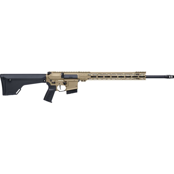 CMMG 28A7F0CCT Endeavor MK4 22 ARC 30+1 20" Black Nitride Threaded Barrel, Coyote Tan Cerakote Picatinny Rail Aluminum Receiver, EML 15" M-LOK Handguard, Black Synthetic Magpul Stock, CMMG Zeroed Grip