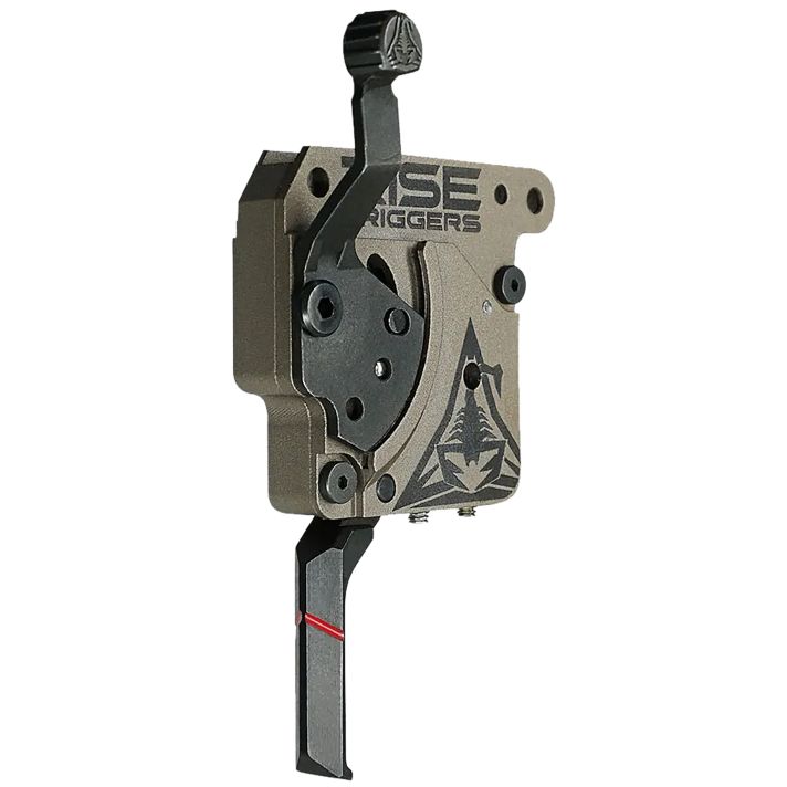 Rise Armament RA735F Reliant Trigger Black/FDE Flat
