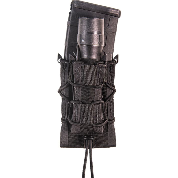 High Speed Gear 17DD00BK TACO Double Decker Black Cordura MOLLE Mount