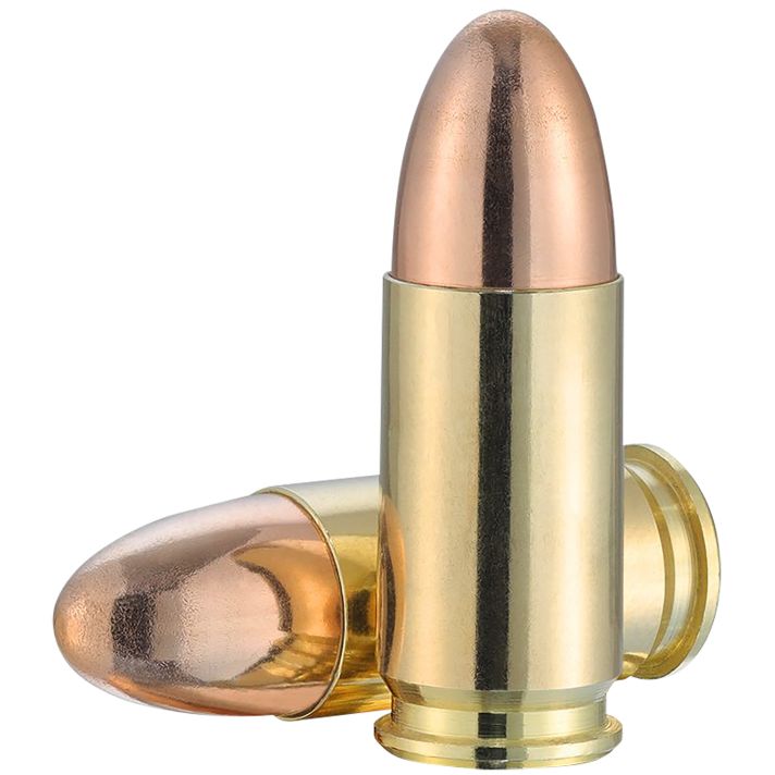 Norma Ammunition 801902412 9mm 158gr Total Metal Jacket 50 Per Box/20 Case