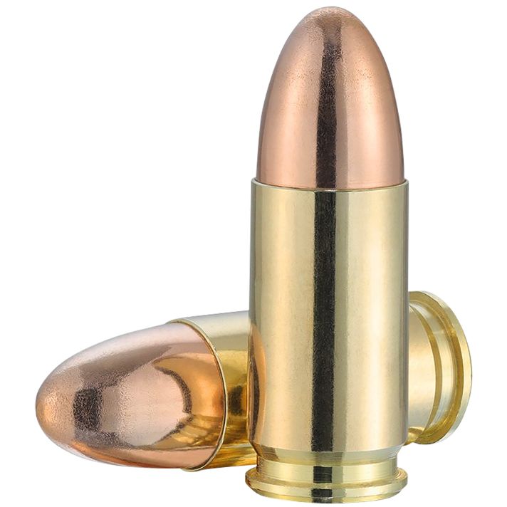 Norma Ammunition 801906402Subsonic 9mm 147gr Full Metal Jacket 50 Per Box/20 Case