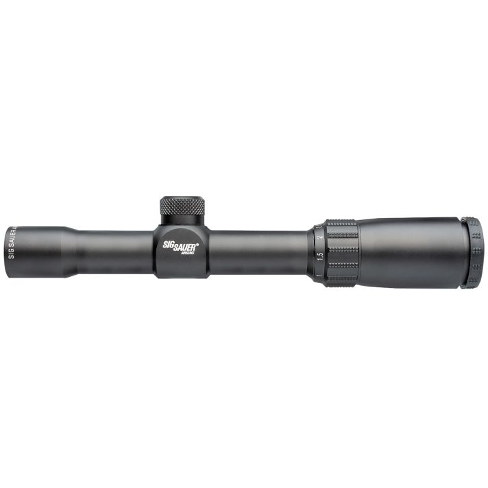 Sig Sauer Airguns AIRT4 Air T4Black 1-4x 24mm 1" Tube Mil-Dot Reticle