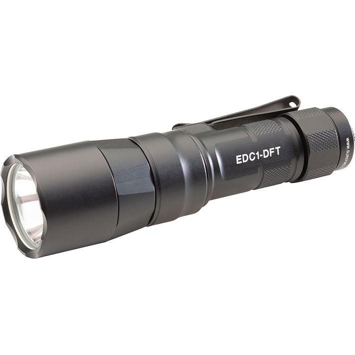 SureFire EDC1DFTBKEveryday Carry Series Black Anodized 25/350/650 Lumens White LED