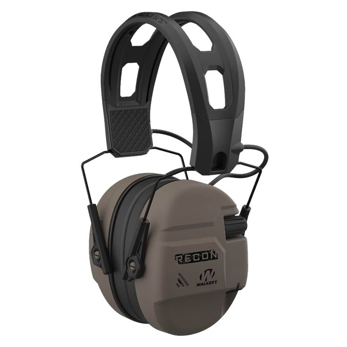 Walker's GWP-RECM-FDE Recon Digital Muff Over the Head 26 dB Flat Dark Earth