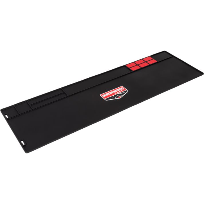 Birchwood Casey 30350 Rifle Cleaning Mat Black/Red Rubber 36" x 11"
