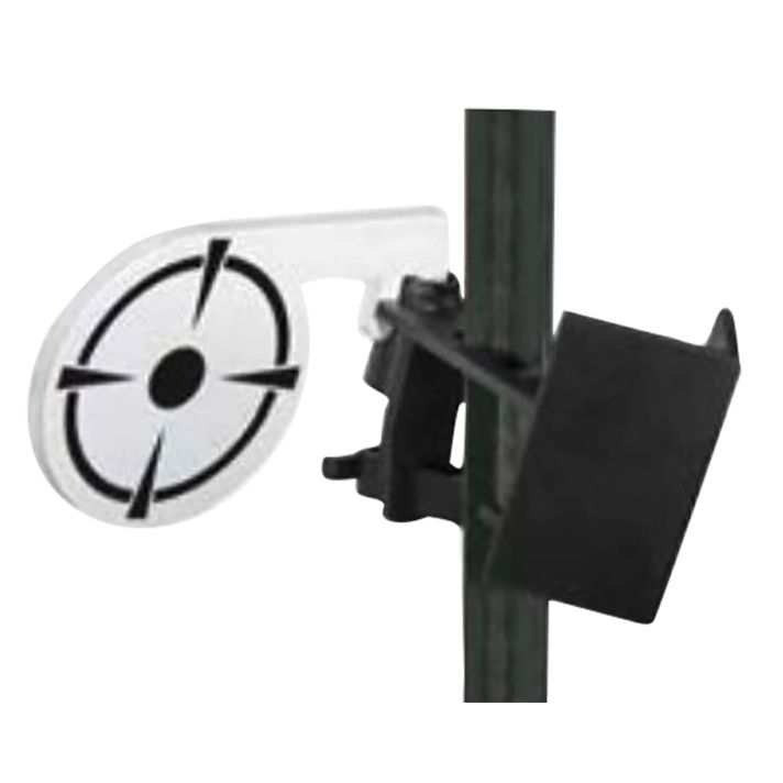 Birchwood Casey TP38DT T-Post Dueling Target Steel Black/White Bullseye
