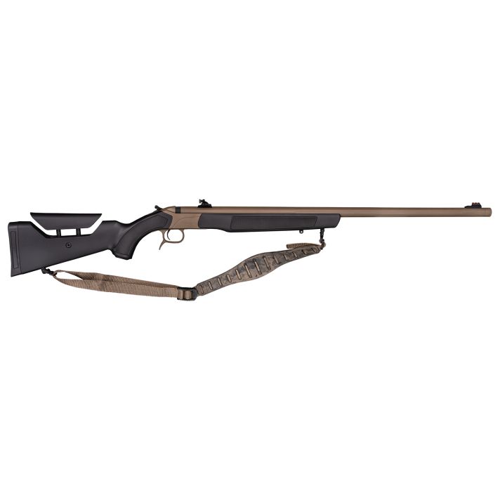 CVA PR3212N Accura LR-X 50 Cal 209 Primer 30" Flat Dark Earth Nitride Cerakote Fluted Threaded Barrel, Picatinny Rail Receiver, Black Adj Comb Synthetic Stock