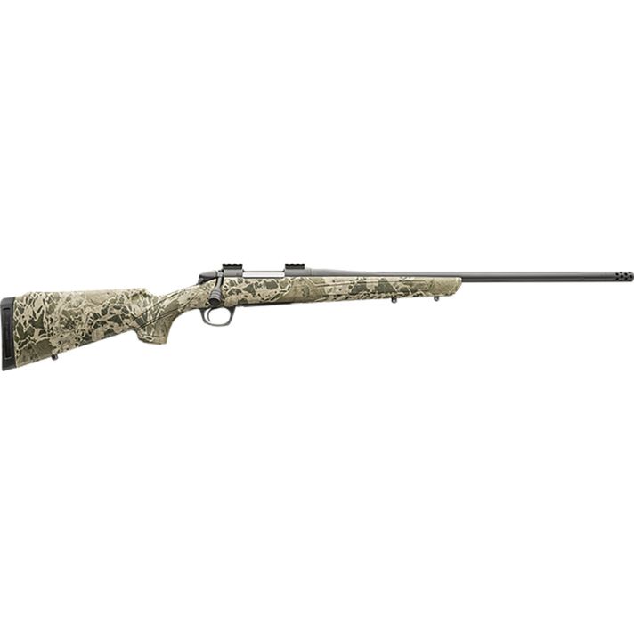 CVA CR3999 Cascade XT Full Size 7mm PRC 4+1 24" Graphite Black Cerakote Steel Threaded Barrel, Realtree Hillside Adj w/Soft Touch Synthetic Stock
