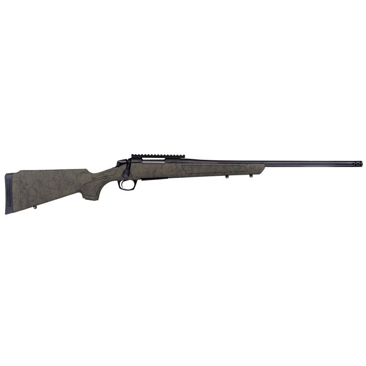 CVA CR3991G Cascade XT Full Size 300 Win Mag 4+1 24" Graphite Black Cerakote Steel Threaded Barrel, OD Green Adj w/Soft Touch Synthetic Stock