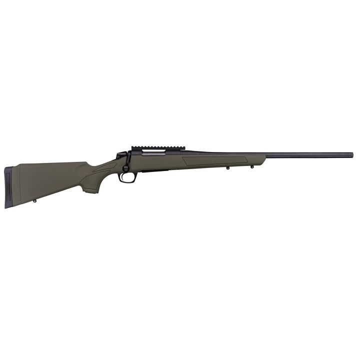 CVA CR3907G Cascade350 Legend 4+1 22" Black Cerakote Steel Threaded Barrel, Black Cerakote Receiver, OD Green Synthetic Stock