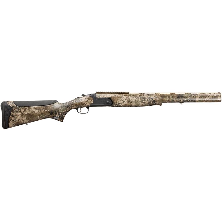 Chiappa Firearms 930.380 202T12 Gauge Break Open 3.50" 2 24" TrueTimber Strata Over/Under Vent Rib Barrel, Picatinny Rail Steel Receiver, Adj Comb Synthetic Stock