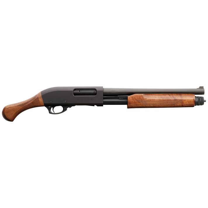Chiappa Firearms 930.362 Honcho Tactical 12 Gauge Pump 3" 5+1 14" Black Steel Barrel, Black Drilled & Tapped Aluminum Receiver, Checkered Walnut Birds Head Grip