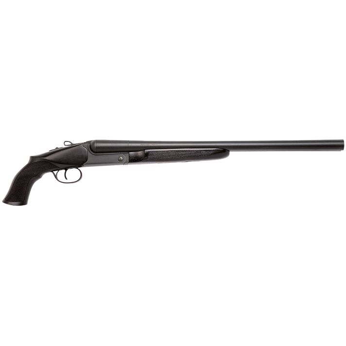 Chiappa Firearms 930.385 50012 Gauge Break Open 2 20" Black Side By Side Barrel, Black Receiver, Black Wood Stock, Includes Pistol Grip