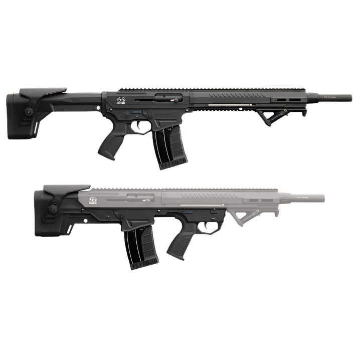 Chiappa Firearms 930.364 Hydra 902 Combo 12 Gauge Semi-Auto 3" 5+1 18.70" Black Steel Barrel, Aluminum Receiver, Adj Comb Black Synthetic Stock, Black Polymer Grip