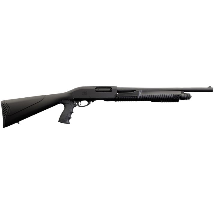Chiappa Firearms 930.294 301Full Size Frame 12 Gauge Pump 3" 4+1 18.50" Black Steel Barrel, Black Aluminum Receiver, Black Fixed Synthetic Stock, Black Polymer Grip