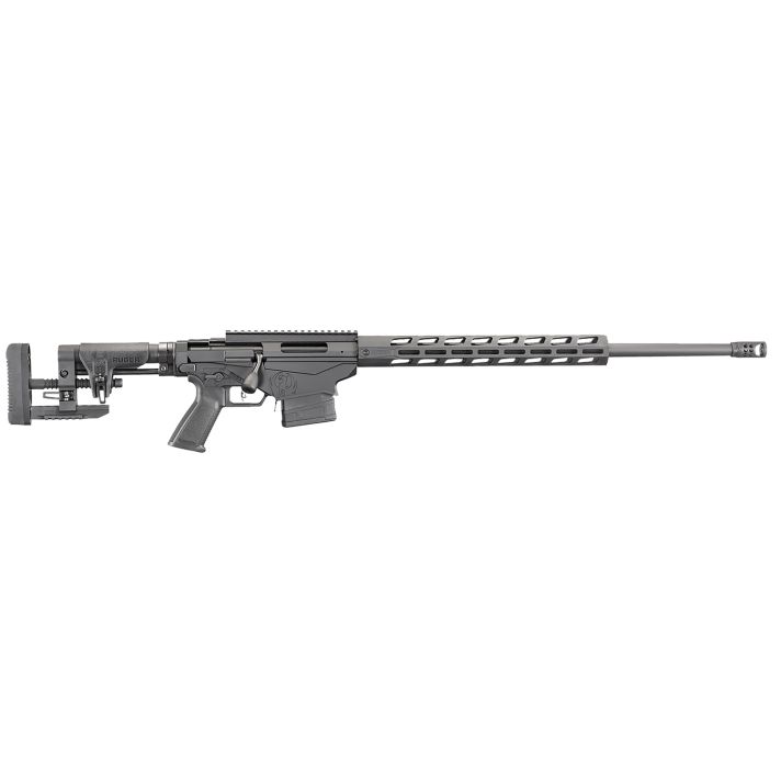 Ruger 18048 Precision6.5 Creedmoor 10+1 20" Black Threaded Barrel, Black Picatinny Rail Aluminum Receiver, Precision MSR Synthetic Stock, Black Polymer Grip
