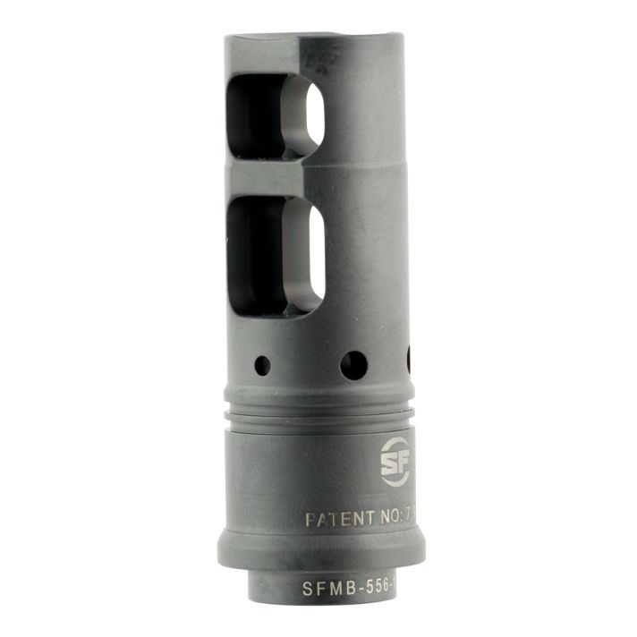 Surefire SFMB5561228 Suppressor Adapter Muzzle Brake 5.56x45mm NATO 1/2"-28 tpi Stainless Steel