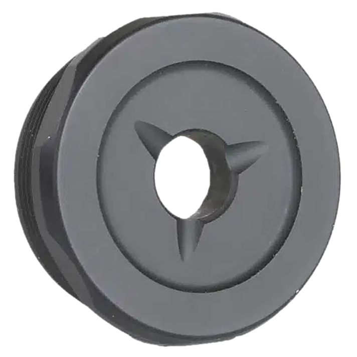 Jk Armament JK155PROEC30 155 Pro Flash Reducer End Cap 30 Cal 1.375"x24 Ti6AL4V Titanium Black