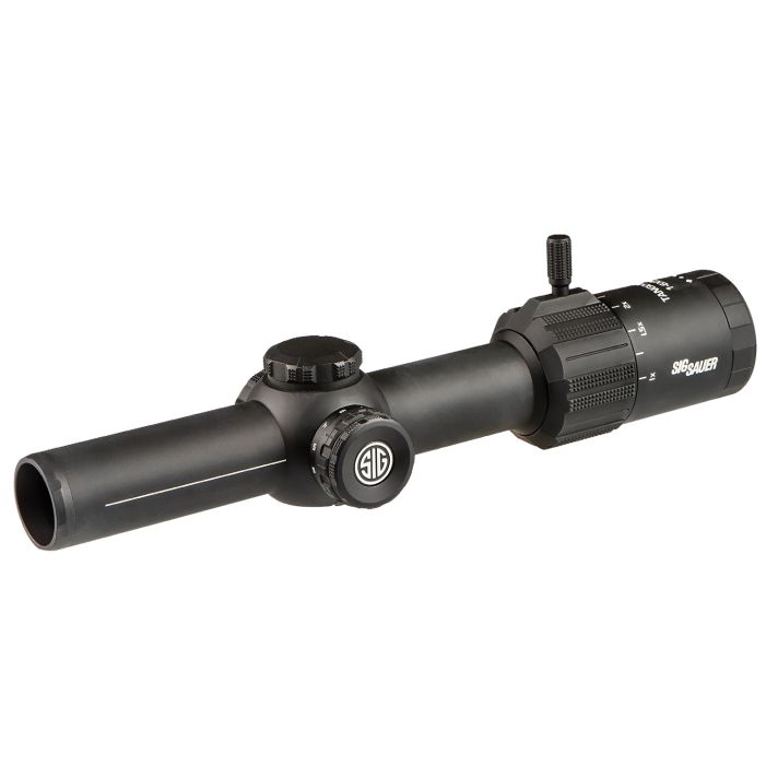 Sig Sauer Electro-Optics SOTM61001 Tango-MSR LPVO (SFP) Black 1-6x24mm 30mm Tube Illuminated BDC6 Reticle Features Throw Lever