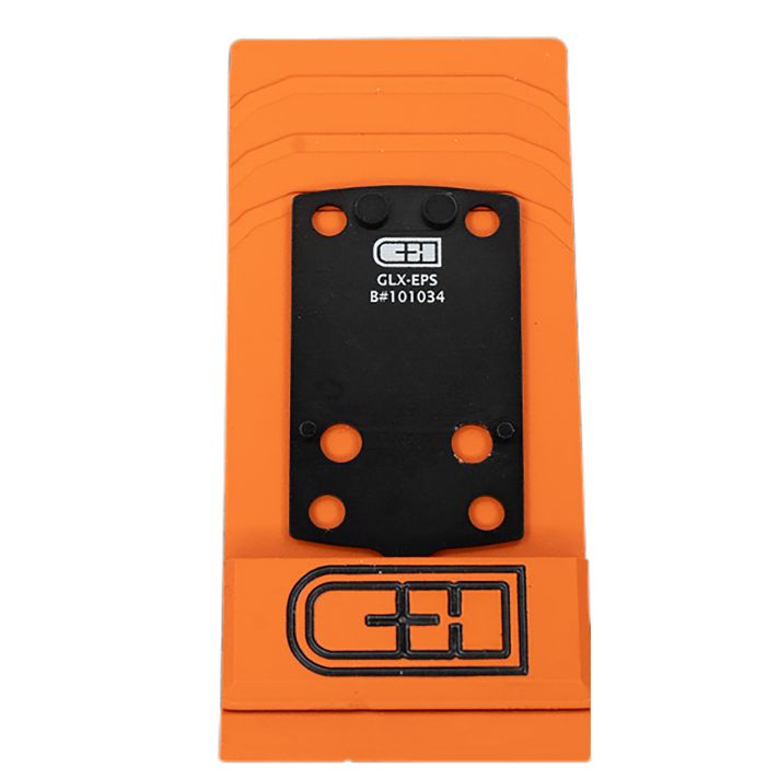 C&h Precision GLXEPS V4 MIL/LEO AdapterBlack Anodized Holosun EPS Pattern Footprint
