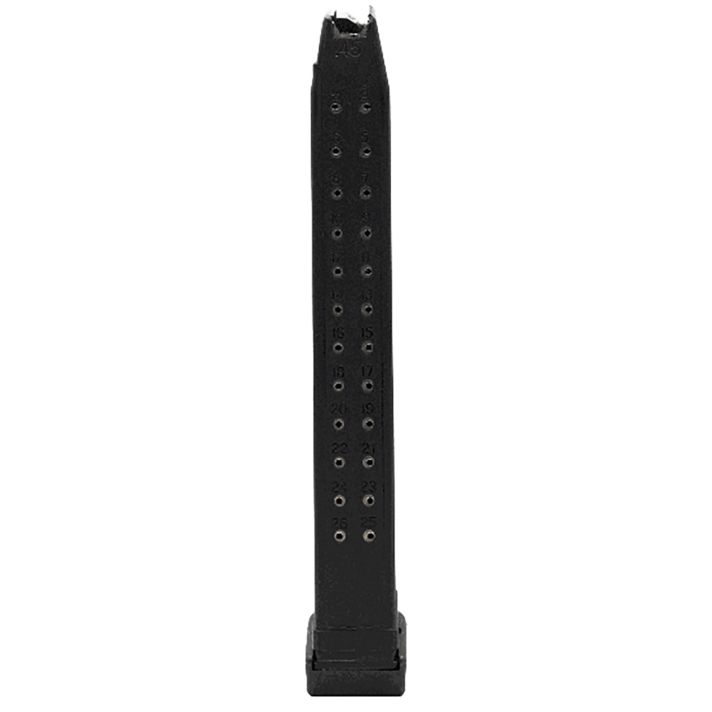 Kci Usa Inc KCI-MZ013 26rd 45 ACP Compatible w/ Glock 21/21SF/30/30SF/36/41 Black Hardened Steel/Polymer