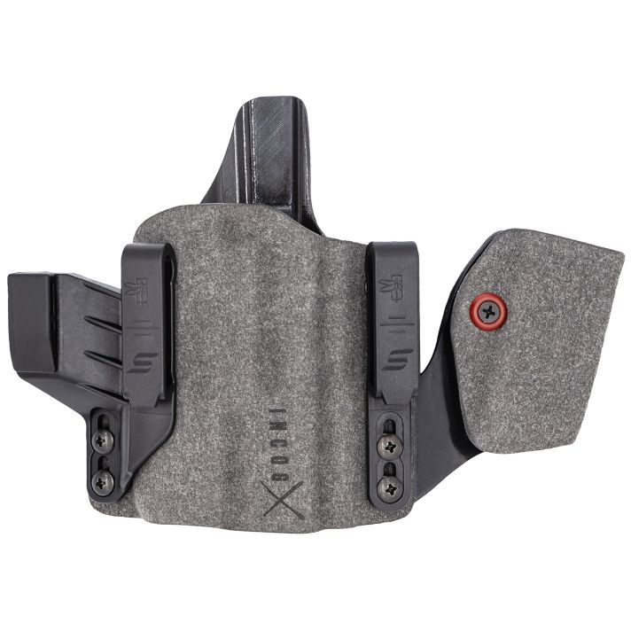 Safariland INCOG0835A0CX261MC IncogXw/Mag Caddy IWB Black/Gray Boltaron Belt Clip Fits Glock 17/19 Right Hand