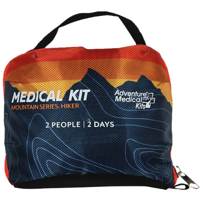 Adventure Medical Kits 01001011 Mountain Hiker Medical Kit First Aid Water Resistant Multi-Color