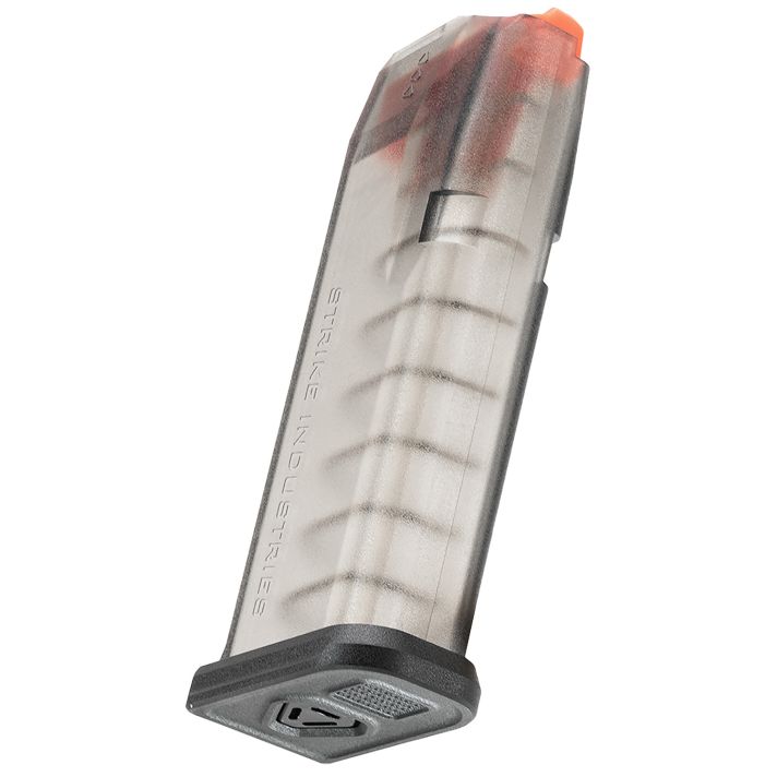 Strike Industries GMAG19 15rd Compatible w/ Glock 19/26 Gen3-5 Translucent Smoke