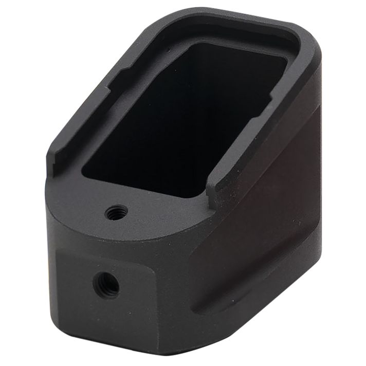 Strike Industries EMPALG17BK Extended Mag PlateFits Glock G17 Fits Glock G22 Black 6061 T-6 Aluminum