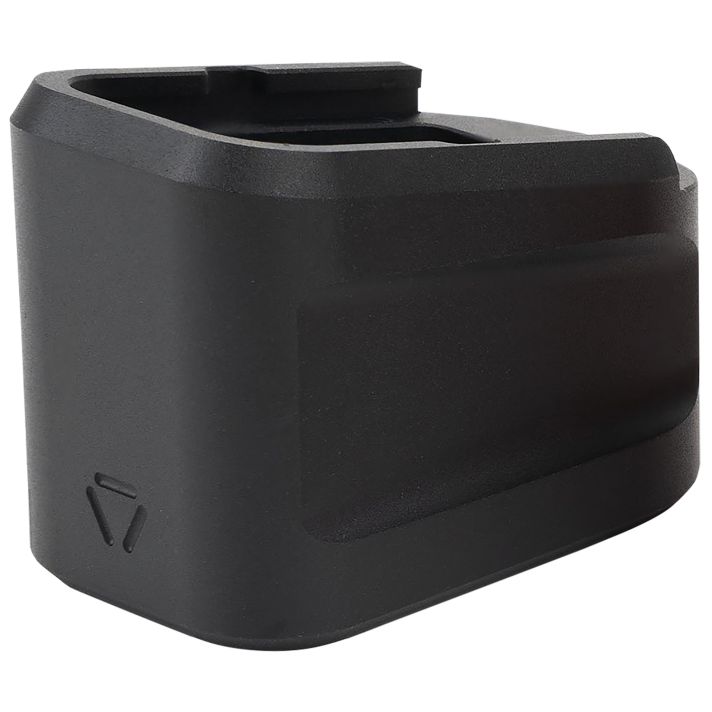 Strike Industries EMPALG19BK Extended Mag PlateFits Glock G19 Black 6061 T-6 Aluminum