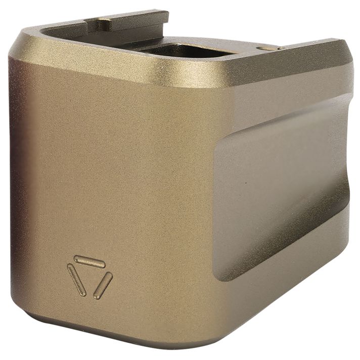Strike Industries EMPALG19FDE Extended Mag PlateFits Glock G19 Flat Dark Earth 6061 T-6 Aluminum