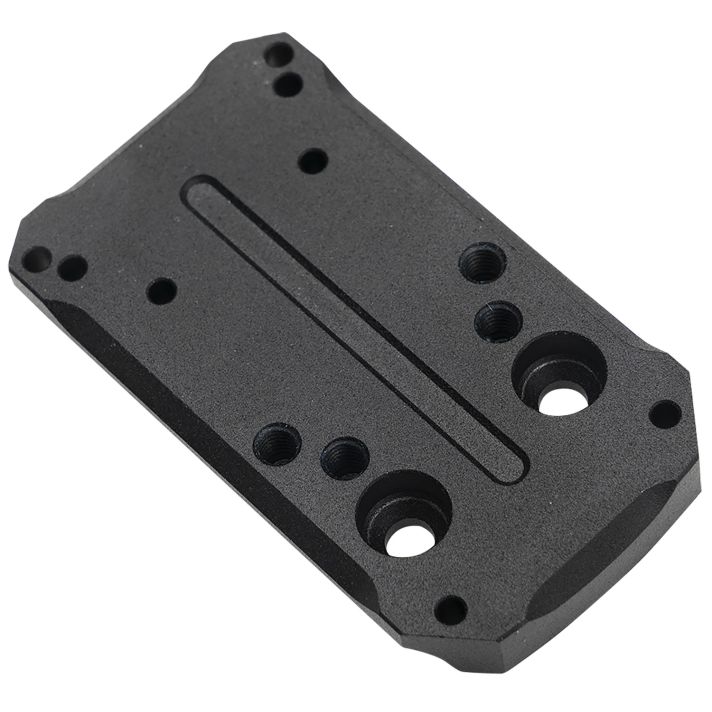 Strike Industries G43RMR LITESLIDE for G43 MRDS Adaptor PlateBlack Glock Gen 3-5 43/43X/48