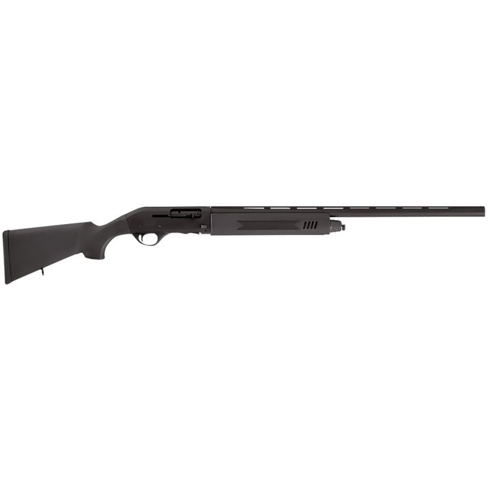 Escort HEPS20280501 Escort PSFull Size 20 Gauge Semi-Auto 3" 4+1 28" Black Chrome Vent Rib Barrel, Black Anodized Grooved Aluminum Receiver, Adjustable Black Synthetic Stock