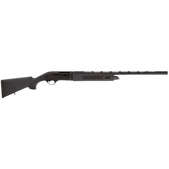 Escort HEPS41280501 PSFull Size 410 Gauge Semi-Auto 3" 4+1 28" Black Vent Rib Barrel, Black Anodized Grooved Aluminum Receiver, Adjustable Black Synthetic Stock