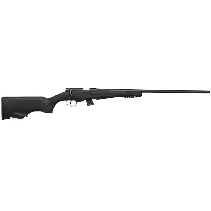 Escort HE22LR1802BK Escort22 LR 10+1 18" Black Threaded Barrel, Black Grooved Steel Receiver, Black Synthetic Fixed Stock