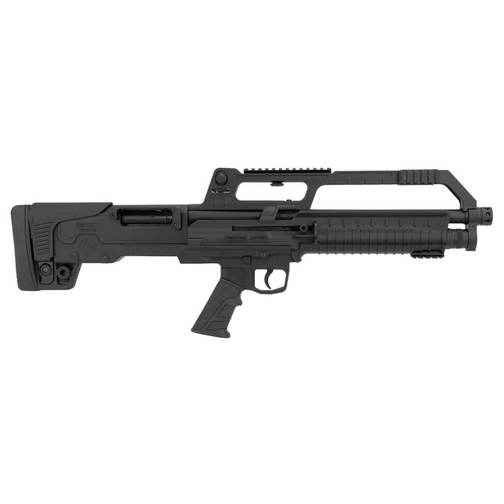 Escort HEBA12180001BullTac 12 Gauge Semi-Auto 3" 5+1 18" Black Steel Barrel, Black Picatinny Rail Aluminum/Polymer Receiver, Bullpup w/Pistol Grip Synthetic Stock