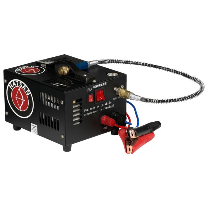 Hatsan USA HA91005 TactAir Spark PCP Compressor 4500 PSI (310 BAR) Max Black