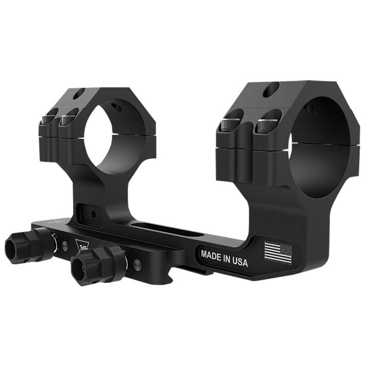 Trijicon AC22050 Cantilever w/Q-LOC Scope Mount/Ring Combo Matte Black Aluminum 34 mm Tube, Picatinny Rail Mount