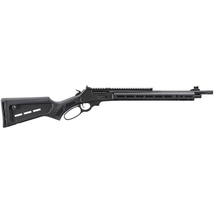 Marlin 70902 336 Dark 30-30 Win 5+1 16.17" Graphite Black Cerakote Steel Threaded Barrel, Graphite Black Cerakote Picatinny Rail Steel Receiver, M-LOK Handguard, Black Polymer Adjustable Stock